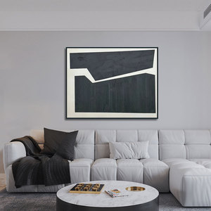 Art Original d'Usine : Tableau Minimaliste Texturé Peint à la Main, Style Art Déco, <span class=keywords><strong>Nature</strong></span> Beige, Taille Personnalisée, Toile Encadrée pour Galerie - Product Image 5