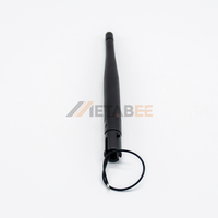 Antenne 4G LTE active en plastique 5dBi, mince, en caoutchouc, avec câble de 10 cm, connecteur mâle SMA pour passerelles cellulaires M2M IoT