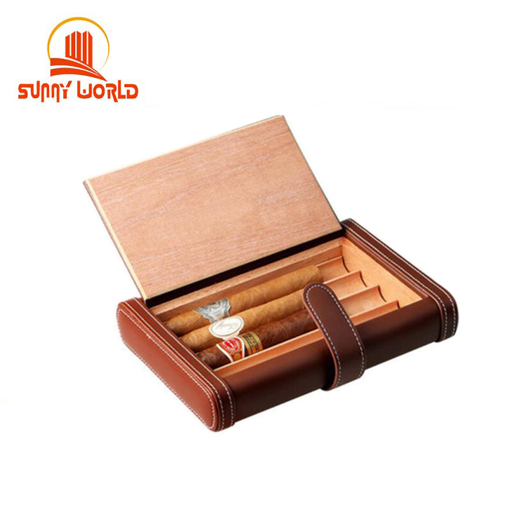 Роскошный портативный дорожный Чехол для сигар на заказ