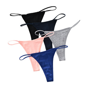 Perizoma sexy <span class=keywords><strong>a</strong></span> vita bassa con laccetti laterali, stile bikini e pantaloncini sportivi <span class=keywords><strong>a</strong></span> triangolo, lingerie per <span class=keywords><strong>ragazze</strong></span> adolescenti - Product Image 5