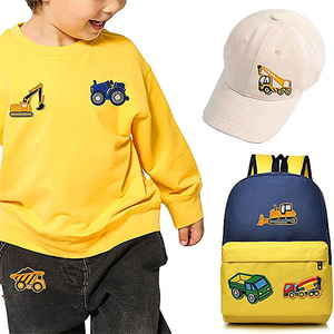 Bán buôn Chất lượng cao nhiều loại Thêu Xe Tải xe sắt trên hat các bản vá lỗi - Product Image 1