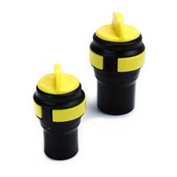 DBE 14mm IP68 Raccord d'extrémité pour micro-conduit enterré directement 30 bars, joint d'étanchéité HDPE FTTX pour réseau optique, connecteur micro-conduit 7-14 ANMASPC
