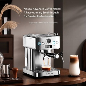 Cafetera Eléctrica Semiautomática Pequeña <span class=keywords><strong>para</strong></span> Uso Doméstico, con Vaporizador de Leche, de Acero Inoxidable, <span class=keywords><strong>para</strong></span> Hogar y Oficina, 3-5 Tazas, 1150W - Product Image 6