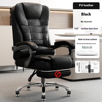 Chaise de bureau exécutive en cuir à dossier haut pivotante avec support lombaire et appui-tête, vente en gros, certifiée BIFMA, logo personnalisé OEM ODM