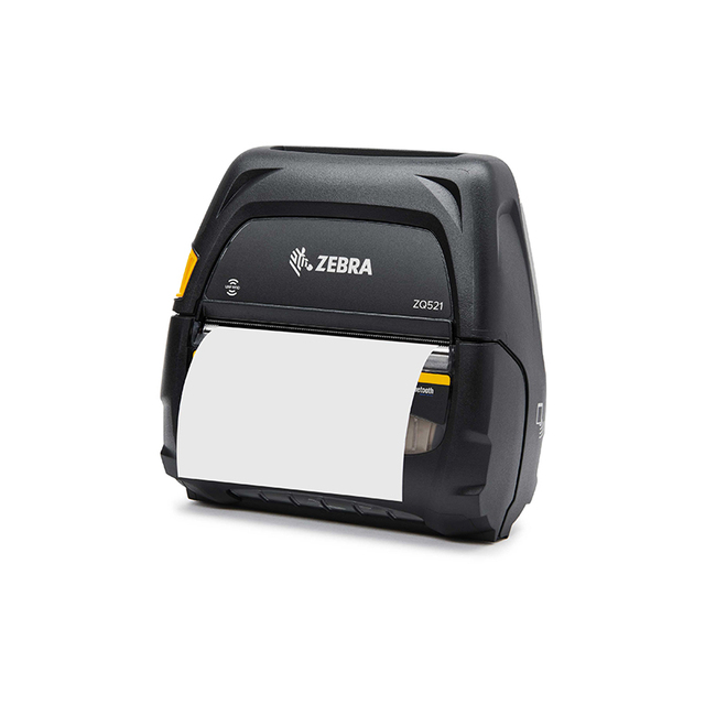 ZQ521R Premium Mobile 4-inch RFID ABS High-Speed Printer Black