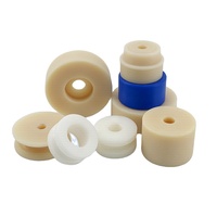 Rouleau d'acétal Pom de dureté élevée personnalisé en usine avec roulement roue de poulie résistante à l'usure OEM