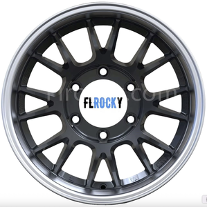Flrocky 15 16 17 18 pulgadas pulido forjado coche Aleación Ruedas llantas <span class=keywords><strong>4</strong></span> <span class=keywords><strong>5</strong></span> 6 8 10 agujero <span class=keywords><strong>100</strong></span> 114,3 139,7 PCD plato profundo ruedas de coche - Product Image 4