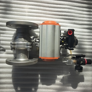 Vanne à boisseau sphérique pneumatique intelligente Q641F-16P en acier inoxydable, personnalisable OEM, DN15-DN250, 24V/220V, petites pièces de quincaillerie Q641F-16P - Product Image 3