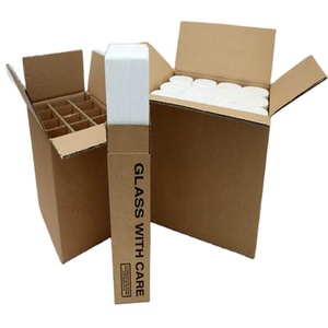 Boîtes d'emballage personnalisées pour bouteilles de vin, 10 pièces, biodégradables, emballages, <span class=keywords><strong>6</strong></span> - Product Image 4