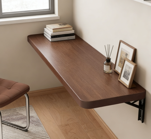 <span class=keywords><strong>Tavolo</strong></span> Pieghevole Sottile da <span class=keywords><strong>Parete</strong></span> Salvaspazio per Ufficio Domestico, Scrivania per Studio e Lavoro con Laptop - Product Image 2