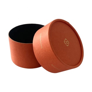 New Arrival Dày Tông Xi Lanh Đồ Trang Sức Bao Bì Có Thể Với Nắp In Ấn Tùy Chỉnh Cứng Nhắc Rỗng Giấy Mỹ Phẩm Lưu Trữ Vòng Jar - Product Image 1