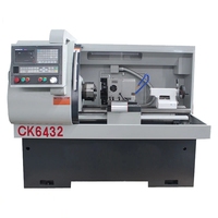 CK6432A Chinese Metalen Cnc Draaibank Machine Met 8 Stations Torentje