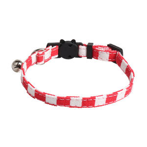 Collare per Gatti Regolabile con Papillon, in Poliestere e Nylon Stampato, con Campanello, Accessorio per Animali Domestici - Product Image 5