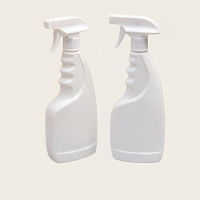 Bouteilles pulvérisatrices en plastique HDPE de 32 oz (500 ml), résistantes aux produits chimiques, avec pompe à gâchette, pour le nettoyage de la maison, de la cuisine, des voitures, des fenêtres et des toilettes