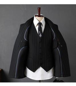 Costumes de <span class=keywords><strong>mariage</strong></span> pour hommes Designer de luxe <span class=keywords><strong>Costume</strong></span> de smoking sur mesure Fabricant de costumes de smoking sur mesure de haute qualité Usine de costumes pour hommes - Product Image 6