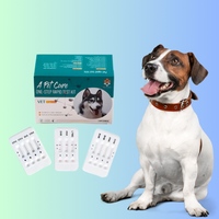 Snelle testkit voor Canine Parvo Distemper Ag Ehrlichia Ab Combo CPV CDV EHR