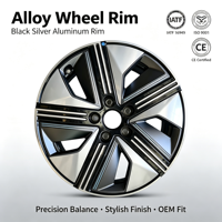 Jante en alliage d'aluminium d'origine 17 pouces 6.5J 5x114.3 PCD, remplacement OEM pour jante de voiture BYD ATTO 2