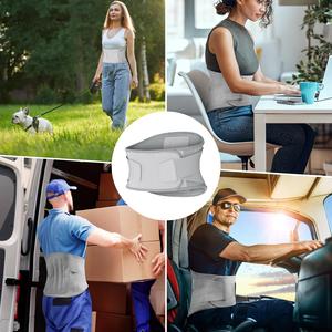 Trở Lại Niềng Răng Đàn Hồi Lưới Trở Lại Trọng Lượng Nhẹ Y Học Thể Thao Eo Nén Có Thể Điều Chỉnh Thắt Lưng Hỗ Trợ Vành Đai - Product Image 5