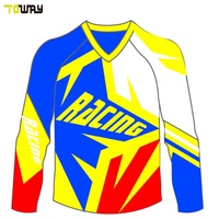 Maillots de motocross unisexes respirants pour enfants BETHERIVAL, imprimés numériquement, grande taille - Créez votre propre design, % polyester, séchage rapide, coupe intégrale