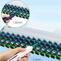 Stylo Nettoyeur de Fibre Optique RAISE SC/FC/ST 2.5mm TCP UPC pour Utilisation FTTX, Kit de 800 Utilisations, Adaptateur Optique, Ferrules