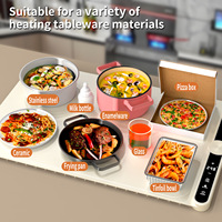 Silikon-Wärme matte, um Lebensmittel warm zu halten, Tisch elektrische Lebensmittel warme Matte, Warm Food Display Tablett