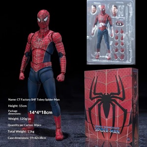 Figurine d'action Spider-Man de haute qualité SHF Gwen Extraordinary Ultimate <span class=keywords><strong>Miles</strong></span> <span class=keywords><strong>Morales</strong></span> 2099 Spider, jouet pour garçon - Product Image 2