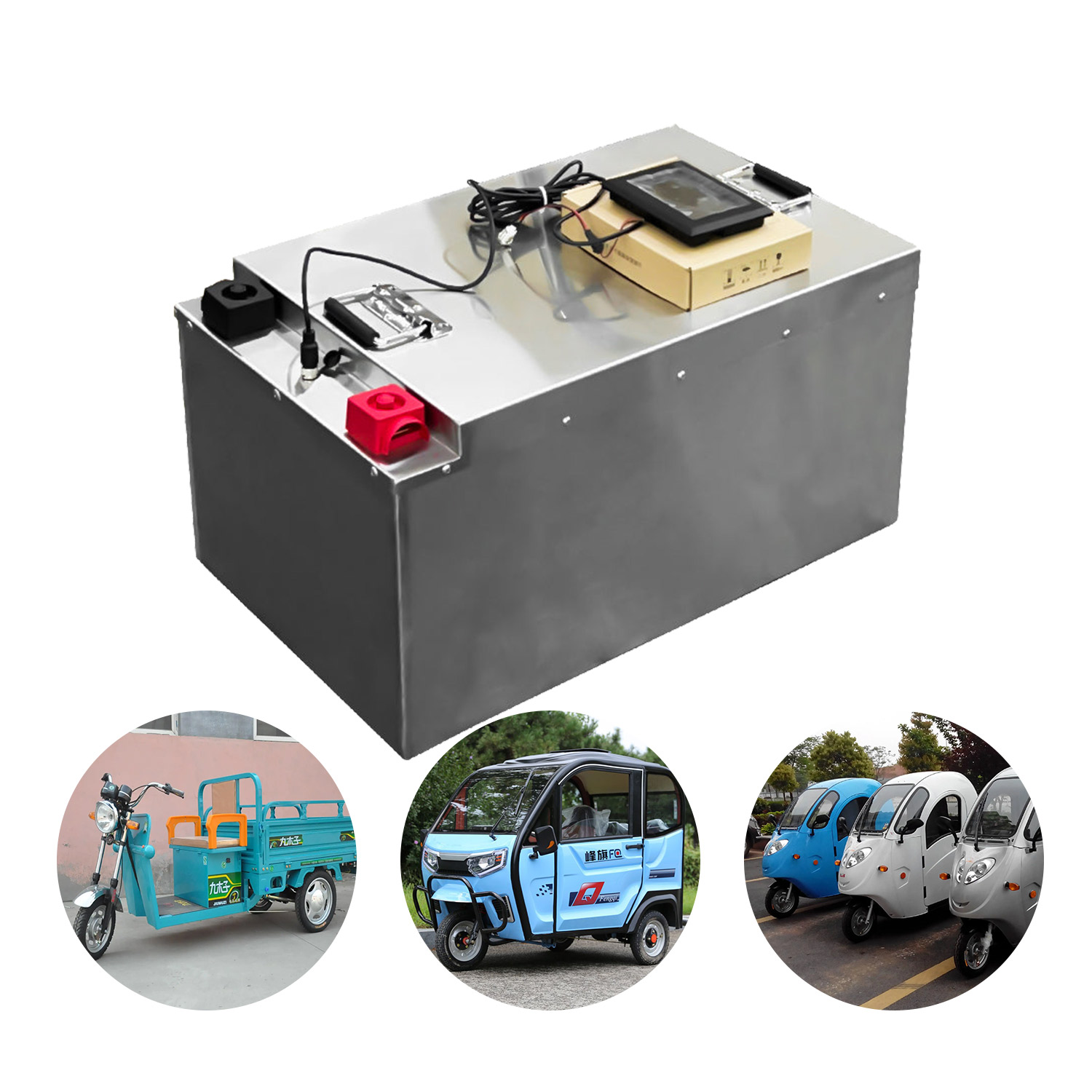 Bajaj Tricycle Battery 60V 65Ah LiFePO4 High Capacity