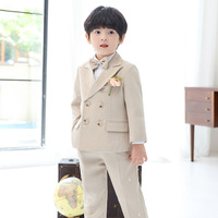 Setelan Jas ZC072 untuk Anak Laki-laki, Pakaian Pesta Pernikahan, Penampilan Piano, Pembawa Acara, Pakaian Resepsi, Jas Pengantin Muda