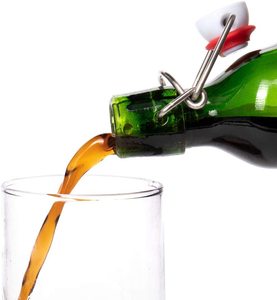 Bouteille <span class=keywords><strong>Grolsch</strong></span> vide en verre, grande taille, verte, avec dessus pivotant, 330ml 500ml, 1 Litre, en Stock, nouveau - Product Image 4