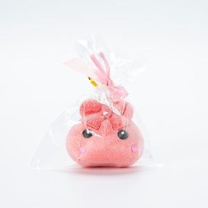 Malvaviscos de Algodón Suave con Forma de Cabeza de Kirby 4D Gigante, Multicolor, Vegano, Halal, de Fábrica OEM, Marca Holy, para el Día del Niño - Product Image 1