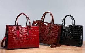 Nuevos Bolsos de Mano con Patrón de Cuero PU, Bolsos de Moda, Bolsos Grandes para Mujer, Bolsos Tote, Bolsos de Hombro, Bolsos Diagonales - Product Image 4