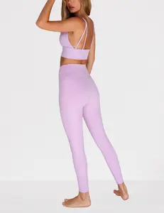 OEM Modische Yoga Leggings Nude Feeling Yoga Strumpfhose High Waist Yoga Hose Gym Fitness Sportswear Capris Für Frauen