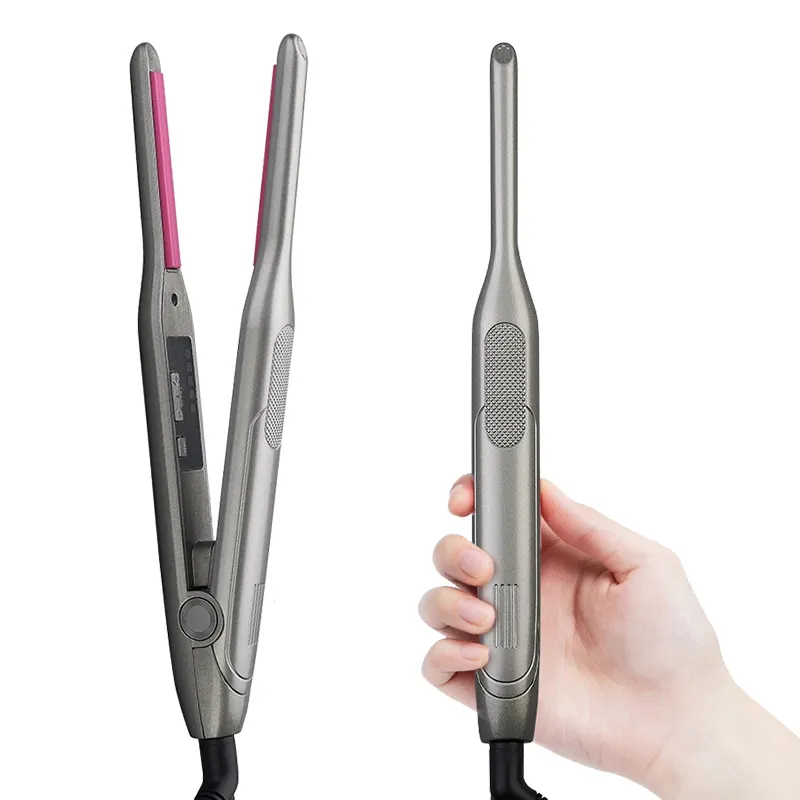 Flat Iron Stijltang En Krullen Met Verstelbare Temp Recht Föhn 2 In 1 Haar Machine Instant Heat Up dual Voltage