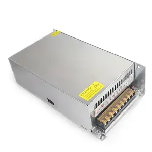 Fuente de alimentación conmutada SMPS, transformador de fuente de alimentación de 110v, 220vAC, 45a, 55a, 65a, 75a, 85a, CC de 12V, 24V, 48V, 60v, 750w, 800w, 900w, 1000w