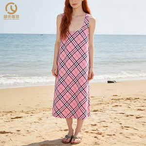 Designer Custom OEM ODM Fast Delivery Round Neck Sleeveless Long Skirt Large Size Female <strong>Dress</strong> <strong>Magic</strong> <strong>Dress</strong> - Product Image 2