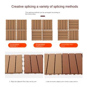 <span class=keywords><strong>Suelo</strong></span> Vinílico <span class=keywords><strong>de</strong></span> Lujo Ligero, Resistente a la Humedad, Autoadhesivo, para Balcón, Terraza, Patio, Sala <span class=keywords><strong>de</strong></span> Estar, Imitación <span class=keywords><strong>Madera</strong></span> - Product Image 3