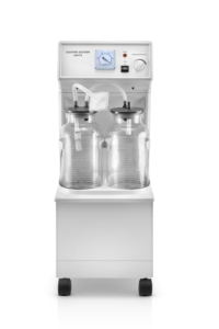 H001 Appareil d'aspiration médical électrique à double bouteille, aspirateur de mucosités et de crachats sur chariot - Product Image 2