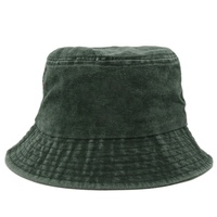 Verweerde gewassen katoenen bucket hat heren dames vintage stijl zonnehoed unisex verbleekte pet zomer strand vissershoed streetwear mode