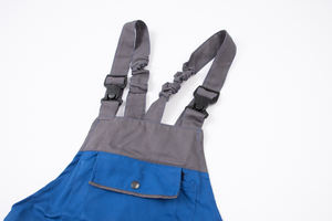 उच्च गुणवत्ता वाले पुरुषों के श्रम बाइक काम पैंट मल्टी पॉकेट बाइब ओवरल्स - Product Image 5