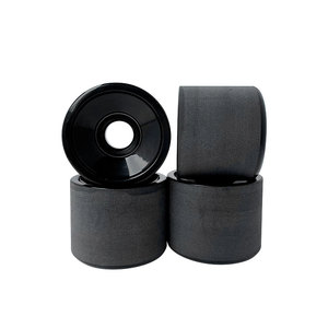 <span class=keywords><strong>Ruedas</strong></span> de <span class=keywords><strong>Longboard</strong></span> de Poliuretano (PU) de 69 x 55 mm, 80% de Rebote, SHR 78A, Doble Rocker, Color Negro, Acabado Pulido, Personalizadas para <span class=keywords><strong>Freeride</strong></span> y Descenso - Product Image 5