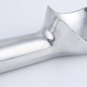 Custom Kitchen Long Handle Aluminum Alloy Scoop Eco-Friendly & Sustainable Easy Use Stackable <b>Cube</b> Shape for Homemade Ice Cream - Product Image 5