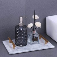 Accessoires de salle de bain et de cuisine écologiques en acier inoxydable, distributeur de savon pour crème pour le visage et lotion, pompes pulvérisatrices (bouteilles)