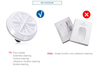 DWI Dowellin Mini tamaño <span class=keywords><strong>lavadora</strong></span> portátil mini ropa turbina cubo ultrasónico <span class=keywords><strong>lavadora</strong></span> con ahorro de energía - Product Image 6