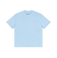 Vente en gros 305G T-shirt pour hommes imprimé sur mesure 100% coton col rond surdimensionné Style formel imprimé sur mesure