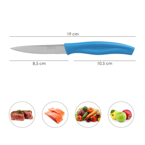 Coltello da cucina Nuuk, lama in acciaio inossidabile, 9 cm, blu (1 unità) - Product Image 3