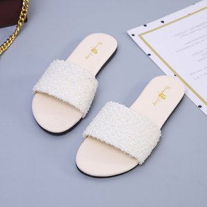 Nouvelles sandales plates à plateforme style fée pour l'été 2026, à bout ouvert, à une bride, pour femmes, grandes tailles, chaussures décontractées d'intérieur - Product Image 3