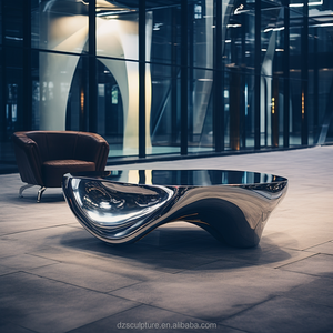 Table de remise en forme moderne en acier inoxydable Sculpture d'art <span class=keywords><strong>marcial</strong></span> - Product Image 5