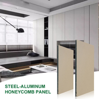 Panneaux muraux en nid d'abeille en acier inoxydable et aluminium de haute qualité, livraison rapide, imperméables, écologiques, légers, feuilles ignifuges