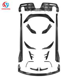 Honghang usine en gros 2 pièces/ensemble évents de pare-chocs avant en Fiber de carbone sèche adaptés pour Toyota <span class=keywords><strong>Supra</strong></span> GR A90 A91 <span class=keywords><strong>MK5</strong></span> 2020-2023 - Product Image 5