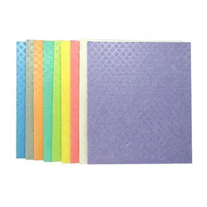 Hot Sale ECO Friendly Cellulose Sponge Cleaning Cloth For Kitchen Washing Dishes Towels